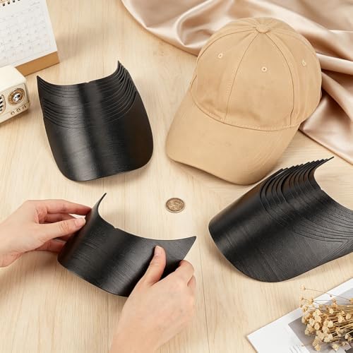 24 Pcs Baseball Cap Visor Insert - Hat Brim Replacement Liner Shaper
