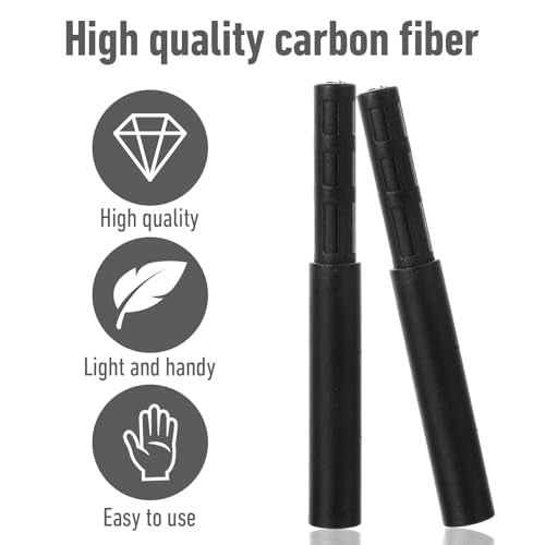 4 Pcs Golf Club Shaft Extensions for Iron and Wood - Black