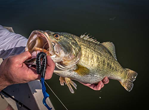 Power Worm Soft Plastic Fishing Bait - Curly Tail Design
