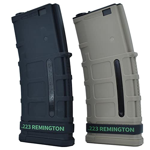 .223 Remington Magazine Marking Bands - 12 Pack Green