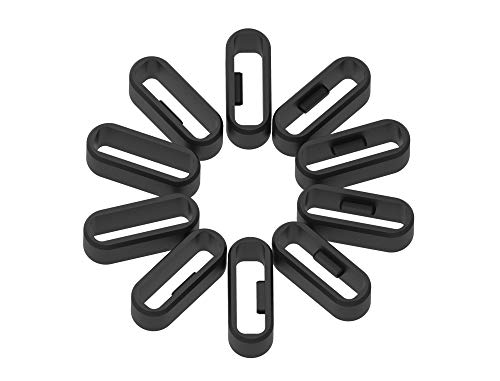 Silicone Fastener Ring for Garmin Watch Bands - 6 Pack
