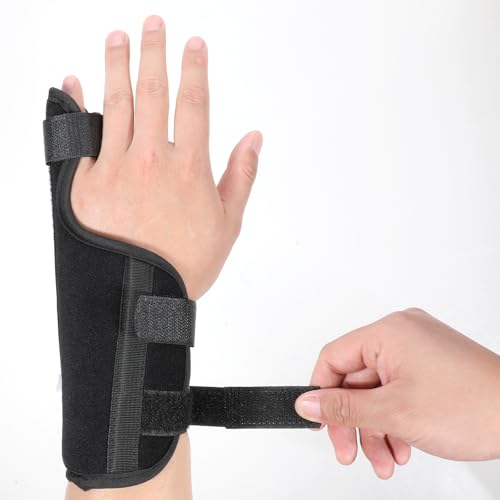 COMNICO Pinky Finger Splint S Small - Adjustable Pinky & Little Finger Brace, Left & Right Hand