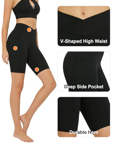 High Waisted Flare Yoga Pants for Women - V Crossover - Small Carbon