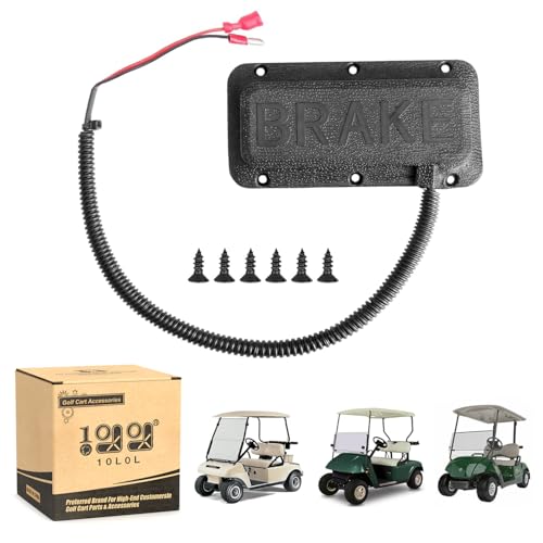 10L0L Golf Cart Brake Light Switch Pad for Yamaha, EZGO, Club Car