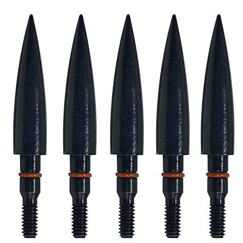 150 Grain 5/16" Steel Screw-In Archery Field Points - Practice & Target Tips (12 pcs)