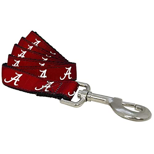 Alabama Crimson Tide Dog Leash - Large, Team Color
