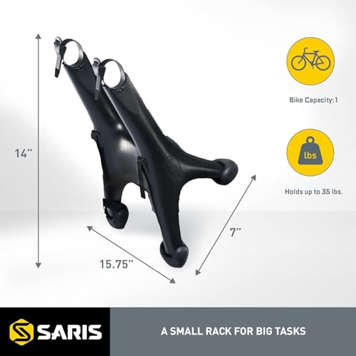 Lightweight Trunk Mount Bike Rack – 1-Bike Carrier for Cars & SUVs