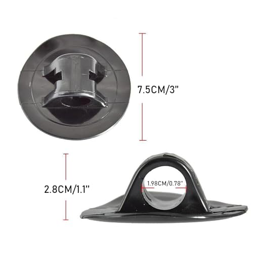 Inflatable Rubber Boat Fixing Bracket - 4PCS Kayak Mount Buckles