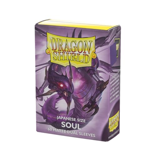 Matte Dual Japanese Size Card Sleeves - 60 CT - Metallic Purple