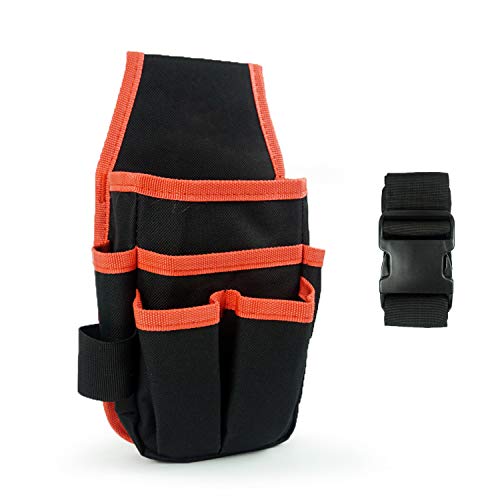 ECOmorning Canvas Tool Pouch Organizer Bag for Electricians & Carpenters