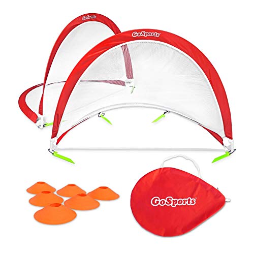 Portable Soccer Goals Set - 4 ft Round, Instant Setup