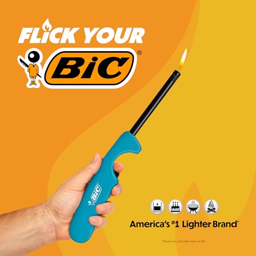 Multi-Purpose Utility Lighters 4-Pack - Assorted Colors