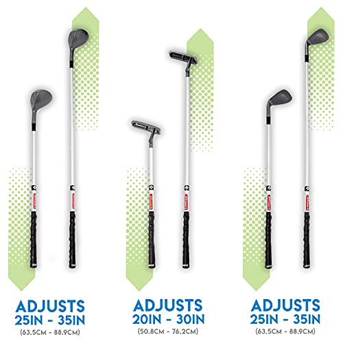 Adjustable Youth Golf Set - Franklin Future Champs Red