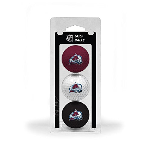 NHL Regulation Size Golf Balls - 3 Pack with Team Logo