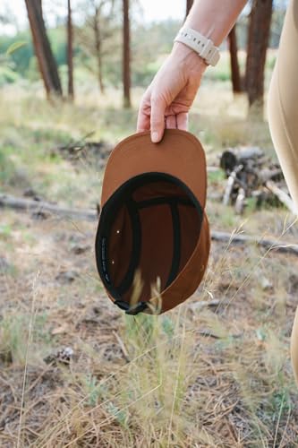 Tillak Wallowa Kodra Hat - Lightweight Oxford Nylon 5 Panel Cap, Russet Brown, One Size