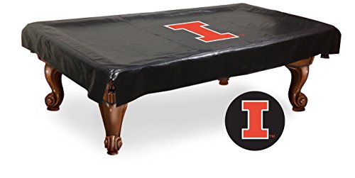 Illinois Illini Billiard Table Cover - 8 Feet, Officially Licensed
