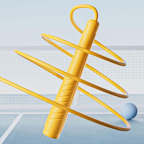 Adjustable Kids Jump Rope with PVC Rope - Yellow