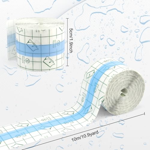 Waterproof Tattoo Aftercare Bandages - 1.9 Inch x 10.9 Yard Roll