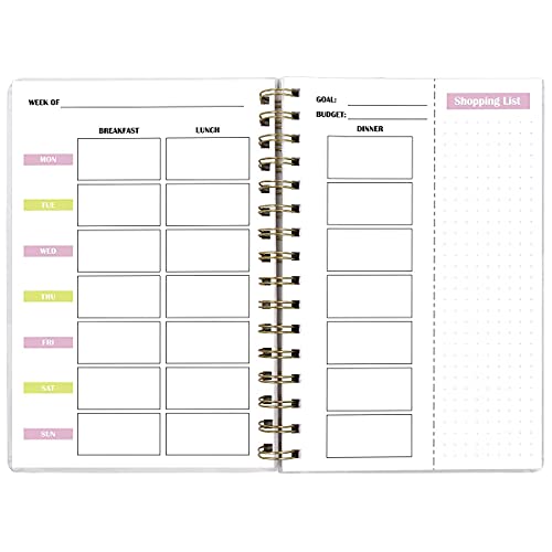 Food and Fitness Journal - 6.1" x 8.5" Workout Planner
