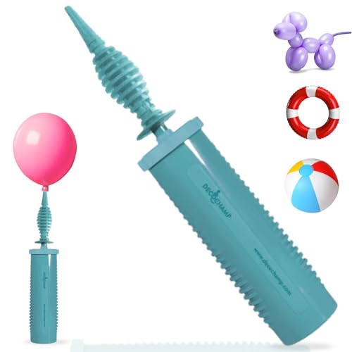 Manual Balloon Inflator - 2-Way Dual Action Air Pump, 1 Pack