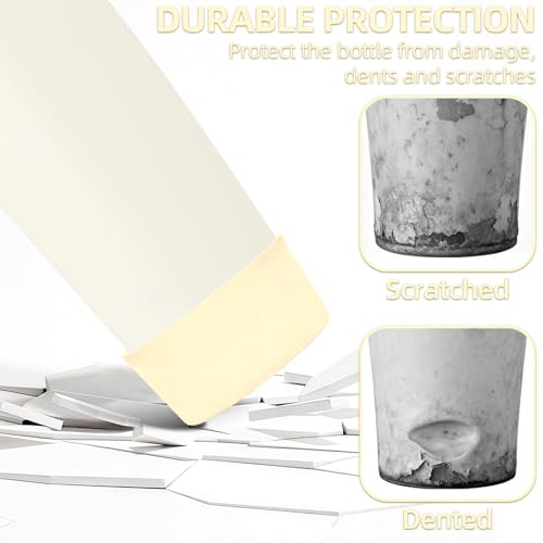 Silicone Boot for Owala 30oz & 40oz Bottles - Cream (2 Pack)