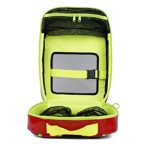 AED Backpack with Clear Window – Foam-Lined Protection for EMS