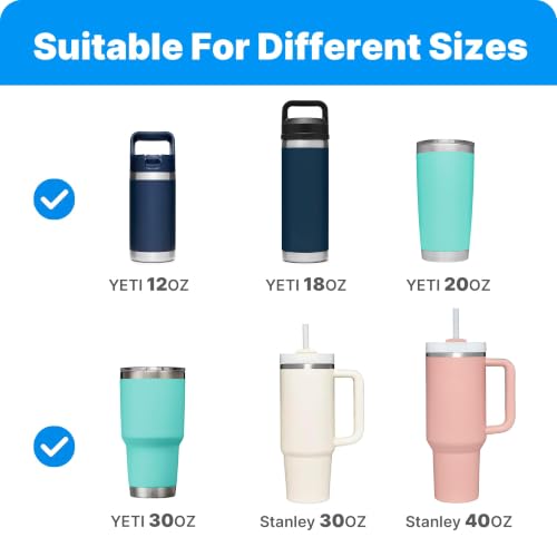 Silicone Bottom Protectors for YETI Rambler Bottles - 58mm