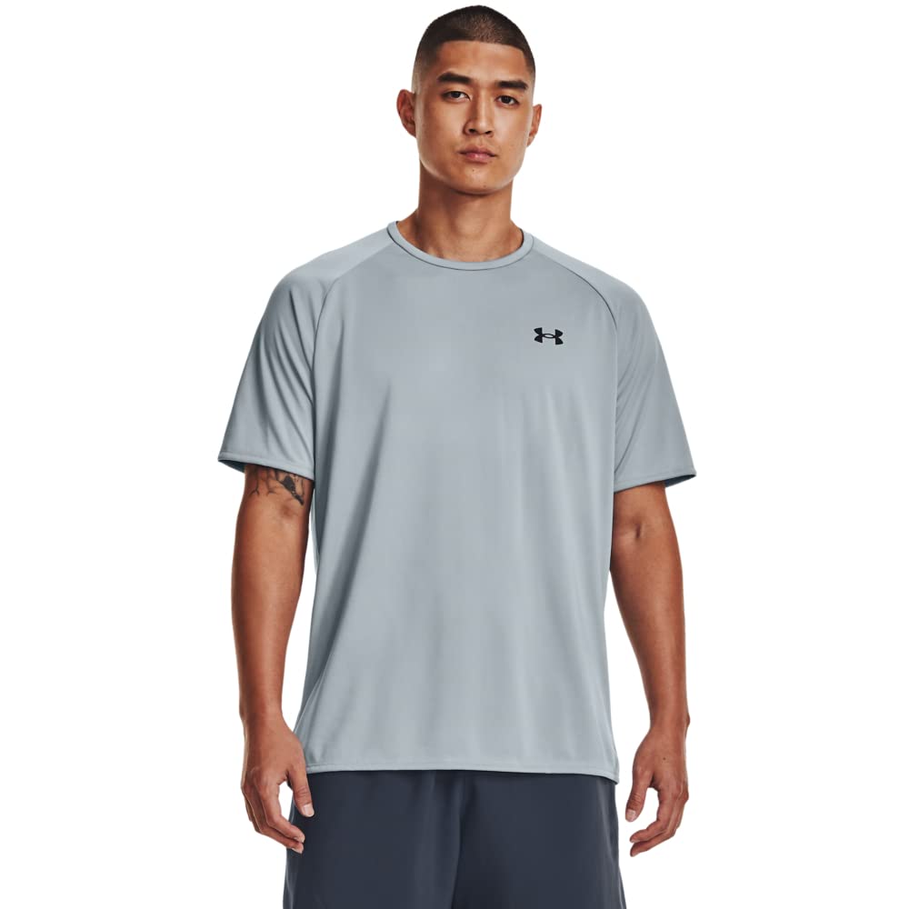Under Armour Men's Tech 2.0 Short-Sleeve T-ShirtDISC, (465) Harbor Blue / / Black, XX-Large