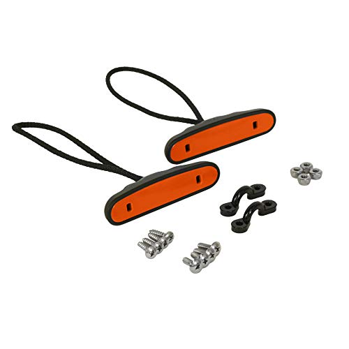 Kayak Carry Handles Kit - Electric Blue - Heavy Duty Straps - Pack of 2