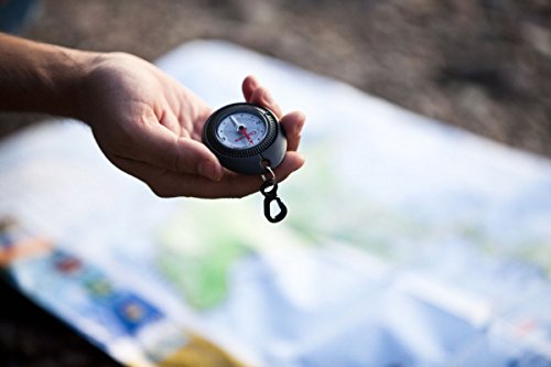 Coghlan's Trail Compass 7.87-Inch Liquid-Filled Navigational Tool for Hiking Camping