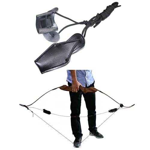 Leather Bow Stringer - Safe Recurve & Longbow Tool for Archery