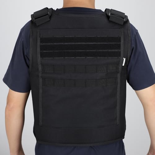 Tactical Vest for Airsoft, Paintball & Cosplay - Black