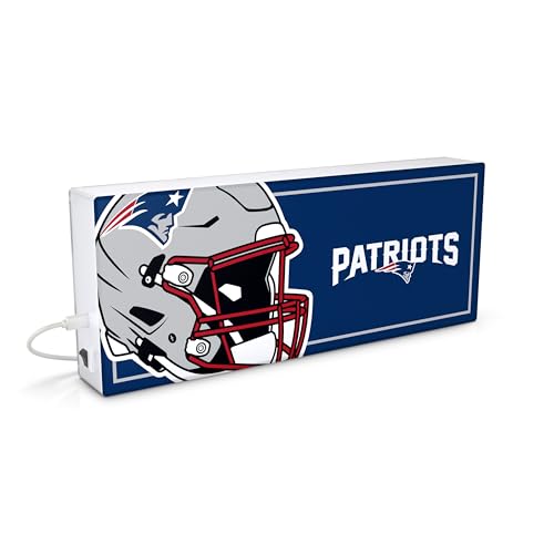 NFL LED Ambience Light Box - New England Patriots Wall Decor