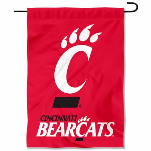 Cincinnati UC Bearcats Garden Flag - Double Sided College Yard Banner