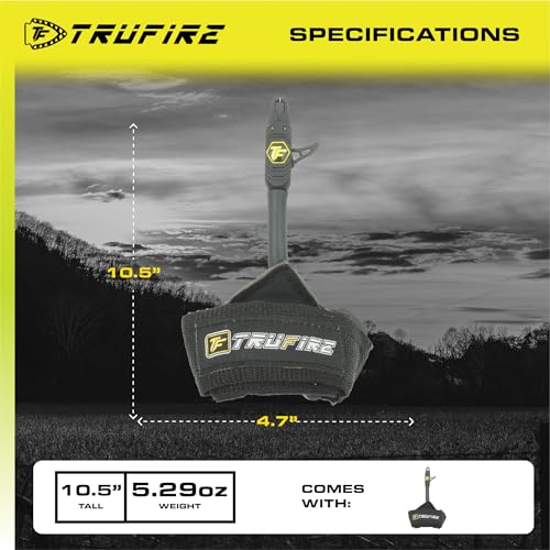 Tru-Fire Patriot Archery Compound Bow Release with Adjustable Wrist Strap