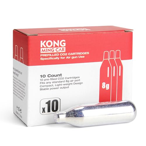 8G CO2 Cartridges - Non-Threaded High-Grade Cylinder - 10 Pack