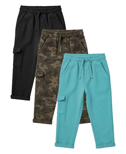 Kids French Terry Joggers - 100% Cotton Activewear for Boys & Girls
