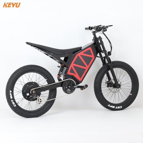Electric Fat Bike Frame Kit - Full Suspension Enduro Design