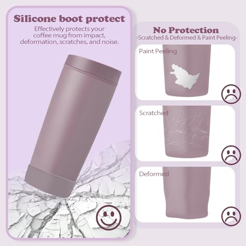 Silicone Boot for Owala SmoothSip Coffee Tumbler - Spring Revival