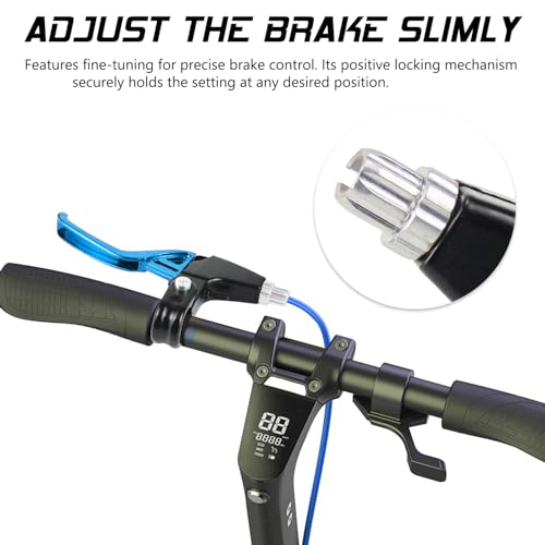 V-Type Bike Brake Set - Front & Rear MTB Brakes, Blue - 1 Pair
