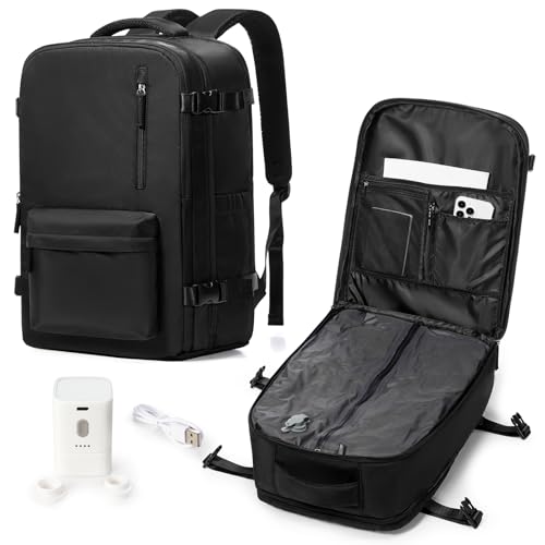 wepadre Vacuum Backpack Travel with Pump Airbag Travel Backpack with Vacuum System Compression Backpacks Vacpack Backpacks Mochila de Viaje Compresion al Vacio