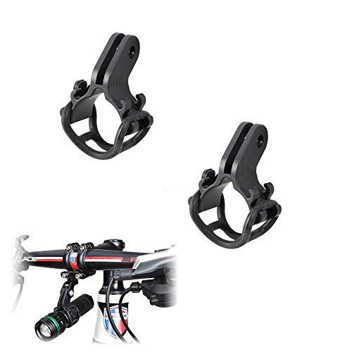 Bicycle Flashlight Holder Clip Mount Bracket - 2PCS