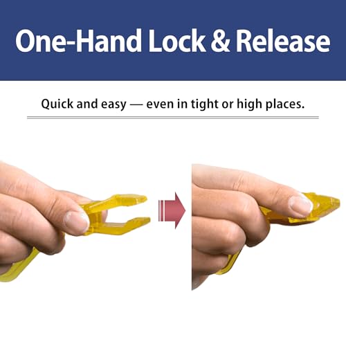 Tarp Clips for Camping and Hiking - 1PC Black