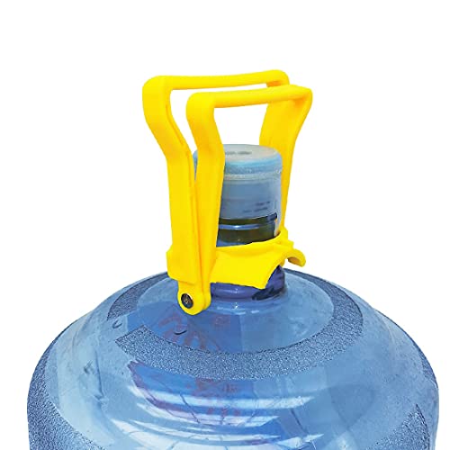 5 Gallon Water Bottle Carrier with Handle - Yellow