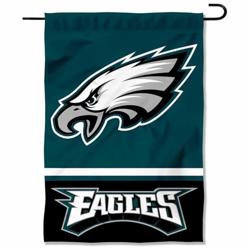 Double Sided Philadelphia Eagles Garden Flag - 12.5'' x 18''