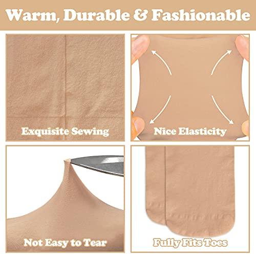 Ultra-Soft Toddler Tights - Girls Ballet Stockings - Nude, 3-6 Years