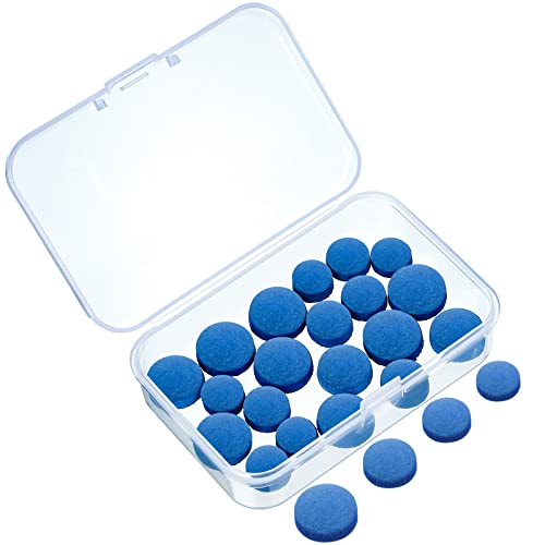 20 Pcs Billiard Pool Cue Tips Replacement Kit - 9/10/12/13 mm