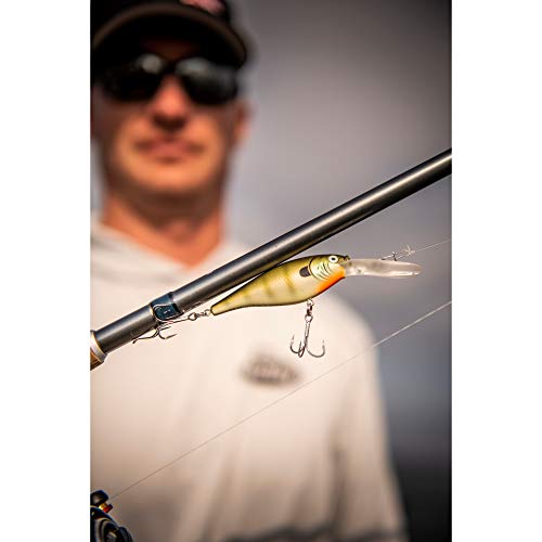 Flicker Shad Fishing Lure - Black Gold Sunset, 2in, 3/16 oz