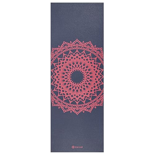 Lightweight 4mm Pink Marrakesh Yoga Mat - Non-Slip Grip