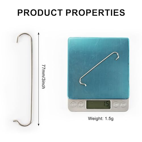 10PCS Stainless Steel Bicycle Chain Hooks for Repair